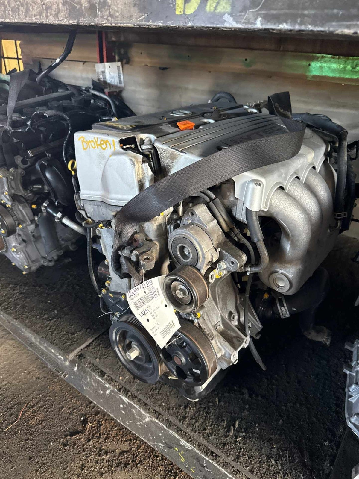 2005 Acura TSX 2.4L K24A2 Engine Assembly OEM i-VTEC RBB 200HP VIN 9 Fits 04-080